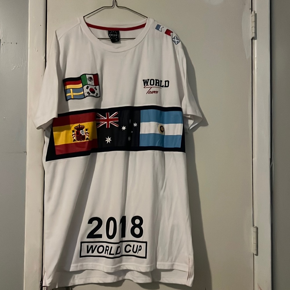 White world cup (Krisp) tshirt 2xl